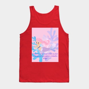 Mermaid T-shirt design Tank Top